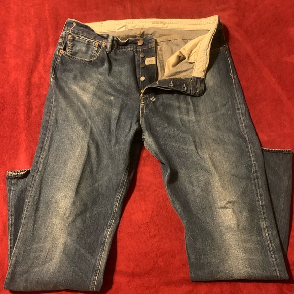 Authentic Polo Ralph Lauren Blue Jeans - Picture 2 of 7